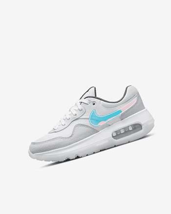 Nike Air Max Motif Blancos Blancos Azules Grises | MX 1183